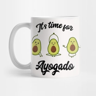 Ayogado freche Avocado Yoga Poser Mug